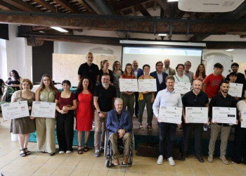 L'empresa de mecànica i personalització de vehicles Jordauto d’Abrera, premiada amb el 2n premi de la categoria En la categoria de 'Millor empresa creada a partir de l’any 2020' del 13è Concurs d’Iniciatives Empresarials