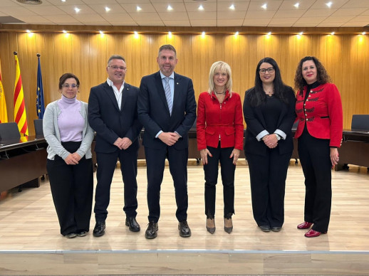 Rebem a Abrera la visita institucional de la delegada del Govern de la Generalitat de Catalunya a Barcelona, Pilar Díaz