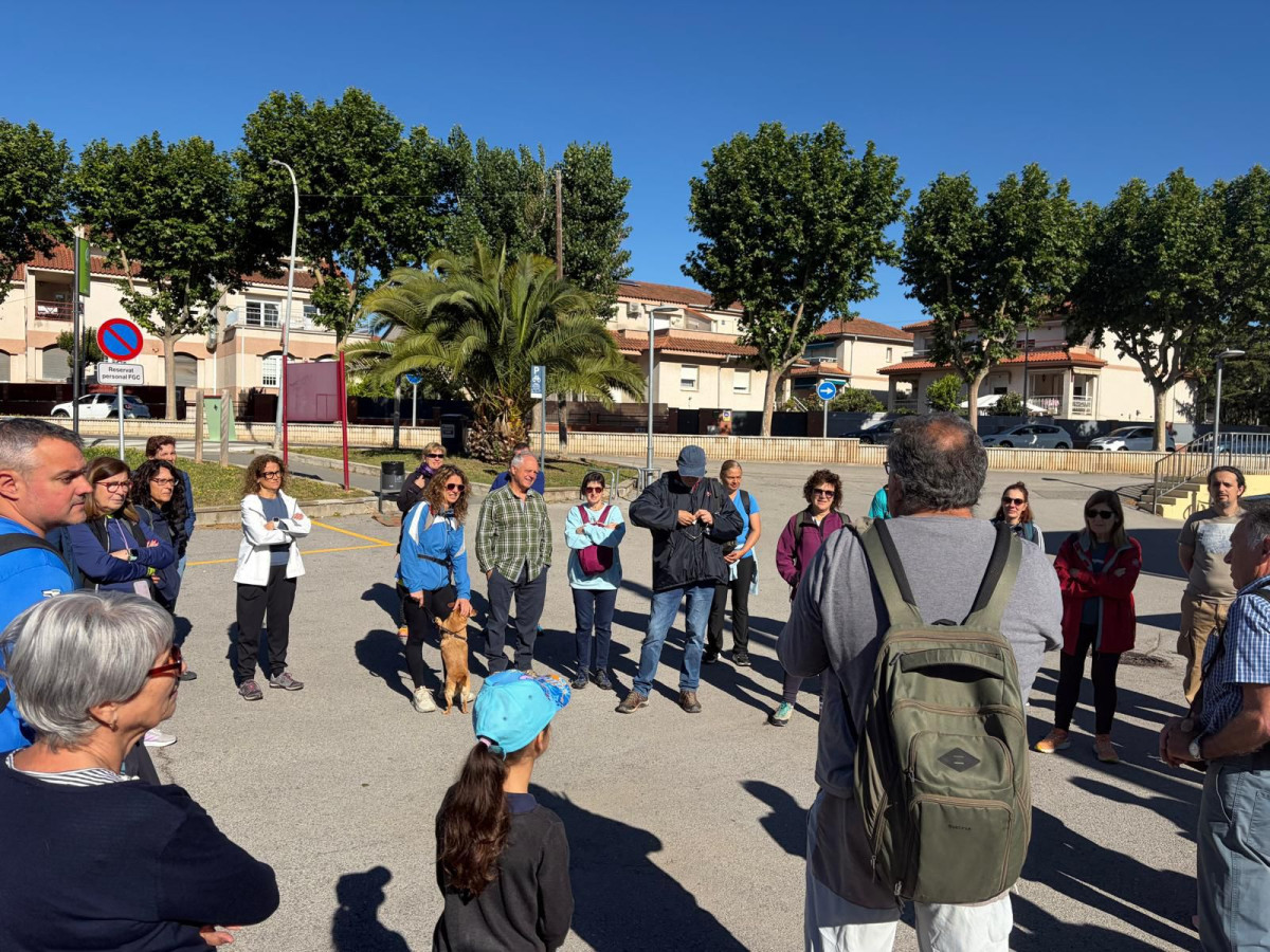 A Abrera connectem amb el riu Llobregat! Més de 50 persones han participat en una nova edició de Walking Rivers (Caminant rius)