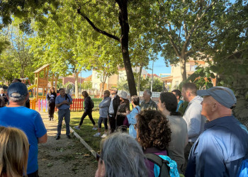 A Abrera connectem amb el riu Llobregat! Més de 50 persones han participat en una nova edició de Walking Rivers (Caminant rius)