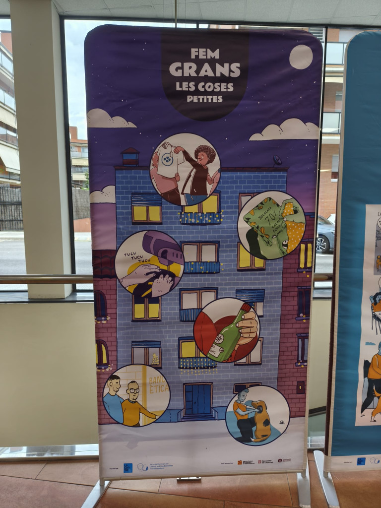 Exposició itinerant “Fem grans les coses petites”. Comerç just