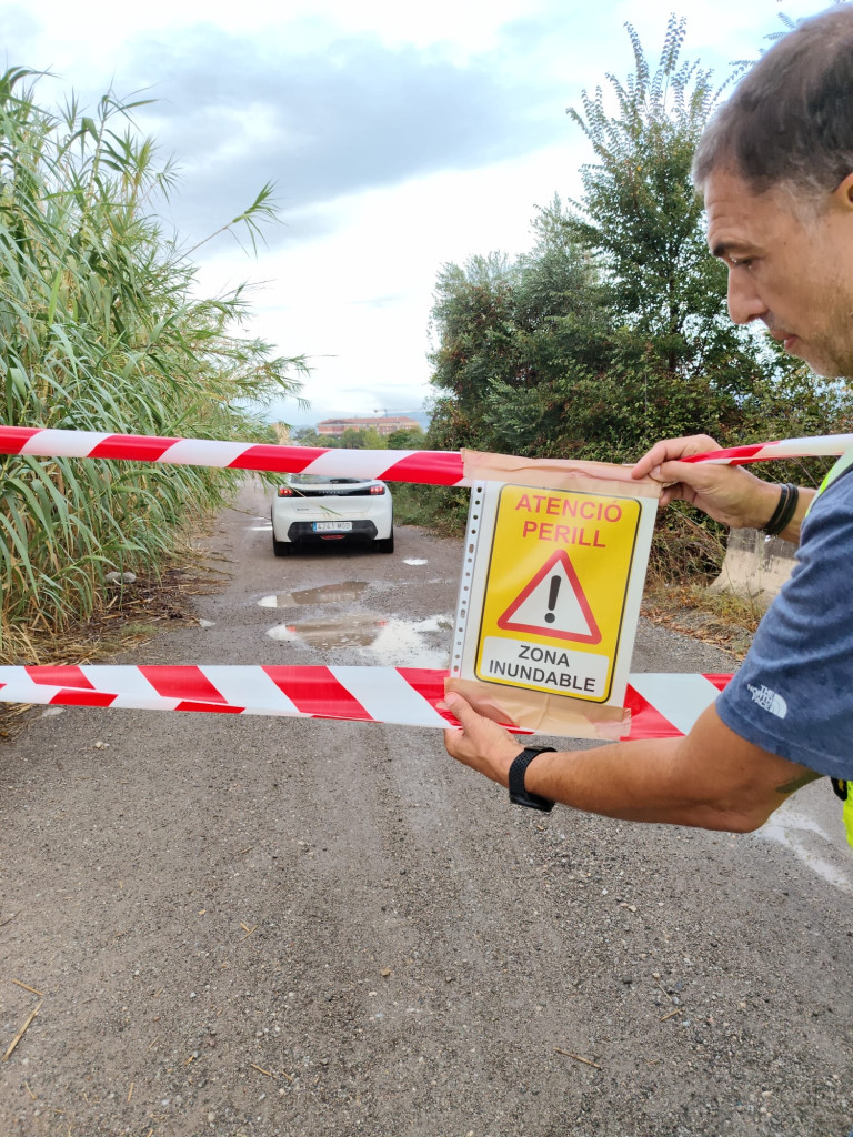 Mesures preventives davant la previsió de pluges intenses per avui dimecres 9 de setembre de 2026