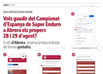 T'esperem a la prova oficial de la Copa d’Espanya de Superenduro 2026 a Abrera, que tindrà lloc el proper divendres 28 i dissabte 29 d'agost! Inscriu-te!