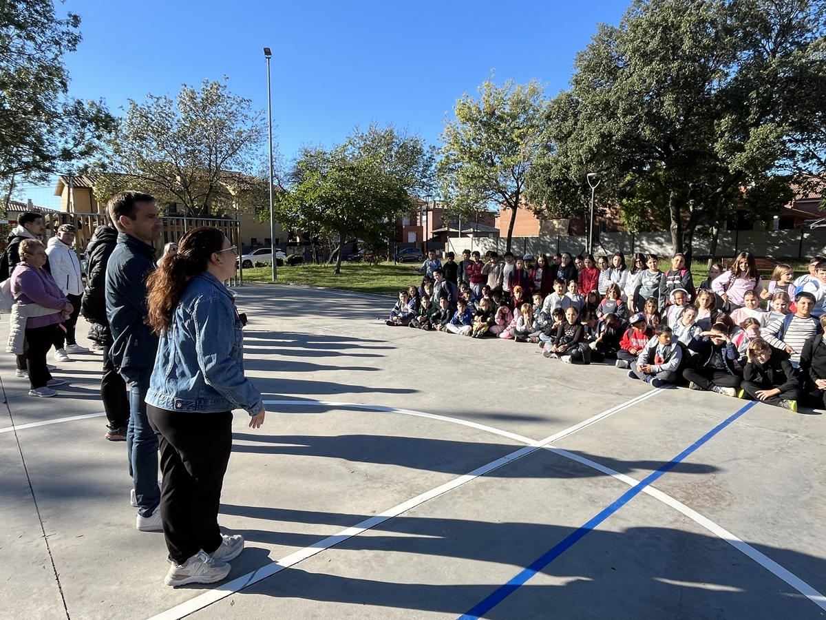 120 nens i nenes de 4t de primària de les tres escoles d'Abrera gaudeixen de la segona Jornada Interescolar