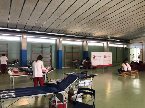 Més de 60 persones han donat sang a la campanya de donació 