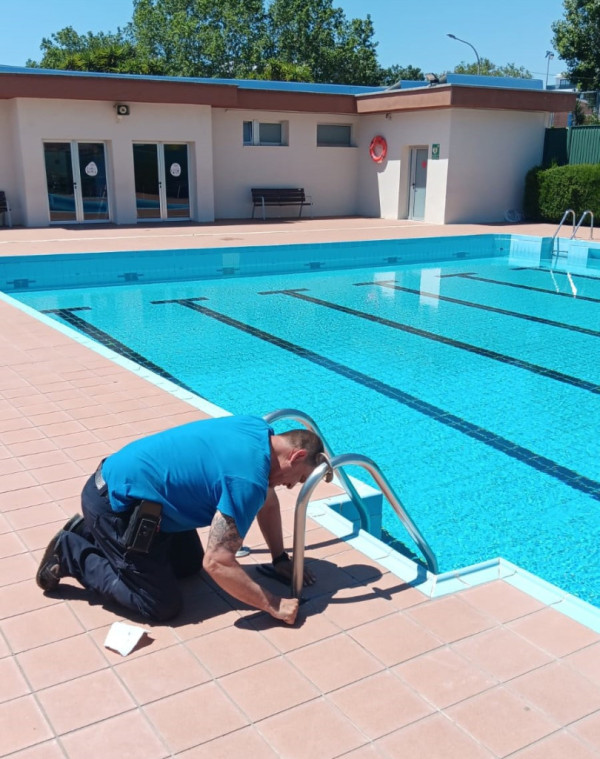 Treballs de manteniment i adeqüació al recinte de la Piscina Municipal d'Estiu