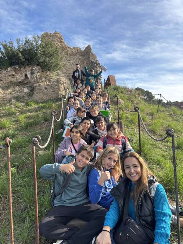 Visita del grup de sisè de l'Escola Ernest Lluch d'Abrera - dilluns 17 de novembre 2025