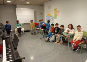 L'Escola Municipal de Música ha reprès les classes al Centre Polivalent, després de les obres de millora de l'equipament municipal
