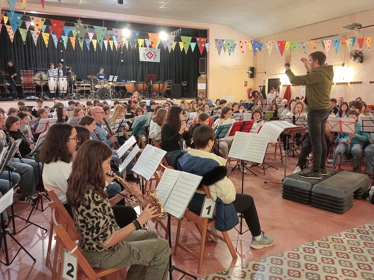 L'Escola Municipal de Música d’Abrera ha participat en el Concert de Santa Cecília