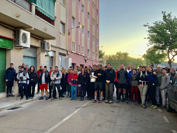 200 persones han gaudit de la XXII Caminada de Primavera Abrera-Montserrat, que ha tingut lloc aquest diumenge 16 d'abril