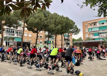 Aquest dissabte 13 de maig al matí, la plaça de Rafael Casanova ha acollit la quarta edició de la Marató d'Spinning d'Abrera, amb totes les places exhaurides!