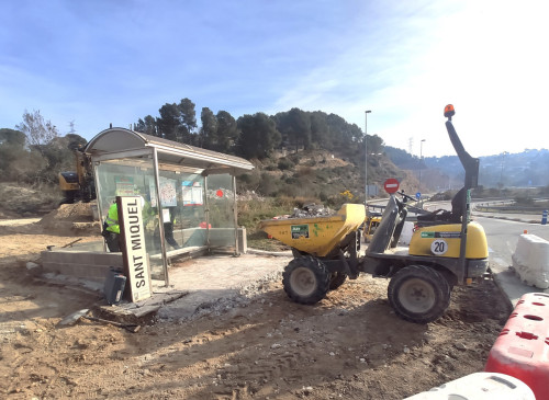 Iniciem les obres del Pla de conservació i millora del barri de Sant Miquel d'Abrera