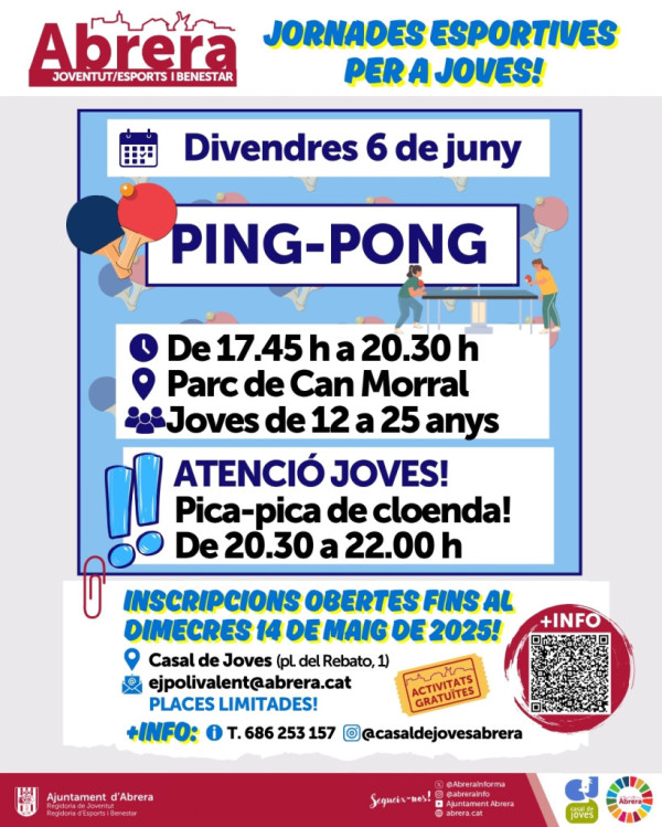 JORNADES ESPORTIVES PER A JOVES - PING PONG I CLOENDA 6 DE JUNY 2025.jpeg