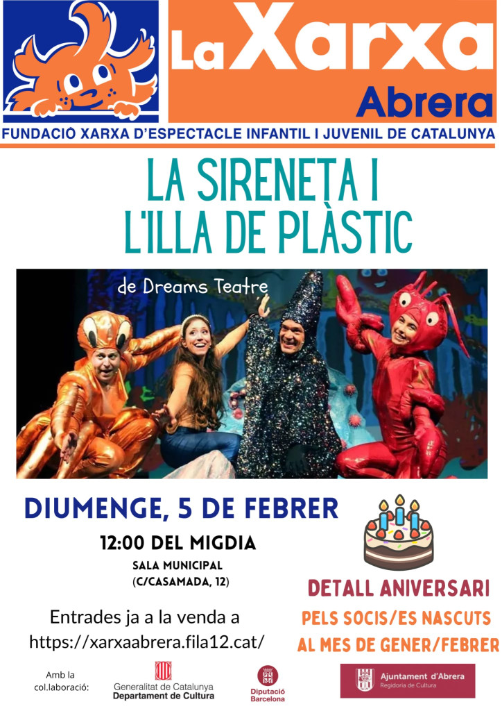 La sireneta i l’illa de plàstic a càrrec de Dreams Teatre