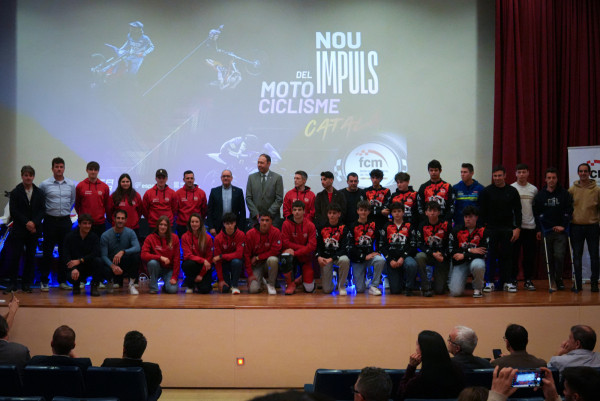 Abrera, amb l'esport! Assistim a la presentació del programa 'Nou Impuls del Motociclisme Català' a la sala d’actes del CAR de Sant Cugat