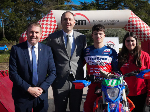Abrera, amb l'esport! Assistim a la presentació del programa 'Nou Impuls del Motociclisme Català' a la sala d’actes del CAR de Sant Cugat