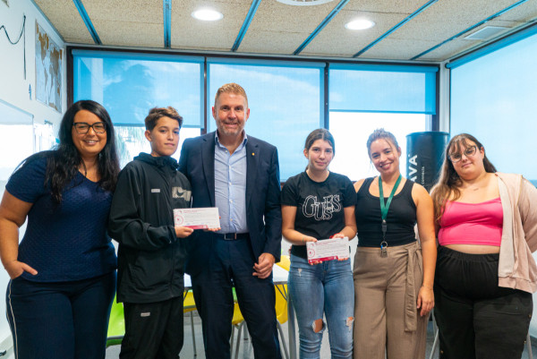Finalitzem les visites d'inici de curs amb els espais socioeducatius Kalima i Galàxia d'Abrera