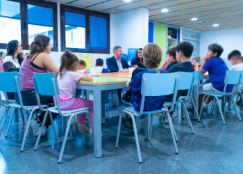 Finalitzem les visites d'inici de curs amb els espais socioeducatius Kalima i Galàxia d'Abrera