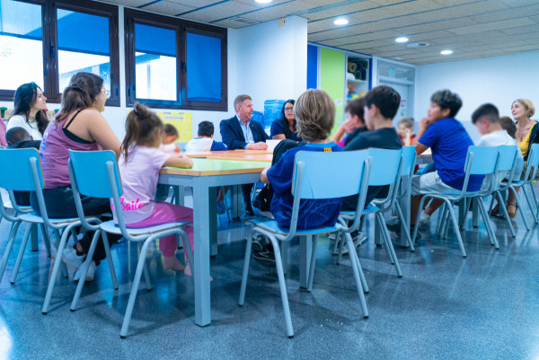Finalitzem les visites d'inici de curs amb els espais socioeducatius Kalima i Galàxia d'Abrera