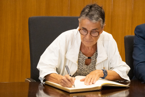 Rebem la visita de la consellera de Salut de la Generalitat de Catalunya, Olga Pané