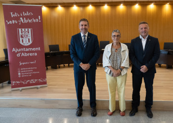 Rebem la visita de la consellera de Salut de la Generalitat de Catalunya, Olga Pané