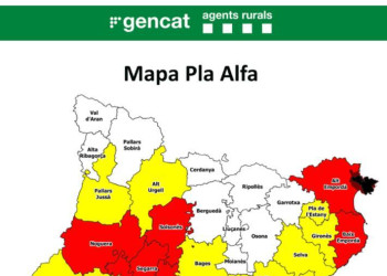 Mapa Pla Alfa divendres 04-08-23