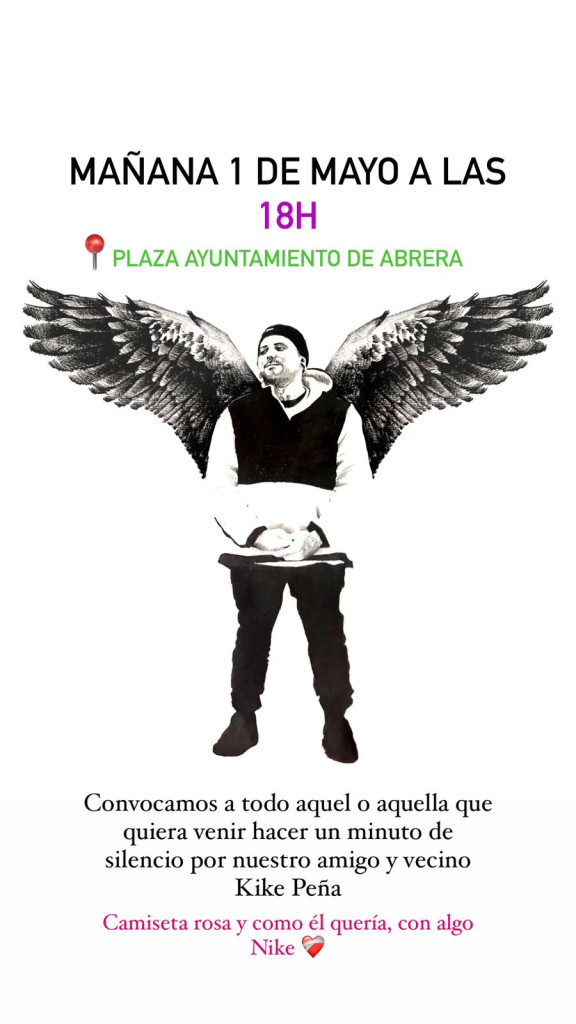 Des de l'Ajuntament d'Abrera lamentem la mort del veí i artista abrerenc Kike Peña @Deteailer i fem difusió de la convocatòria d'un minut de silenci