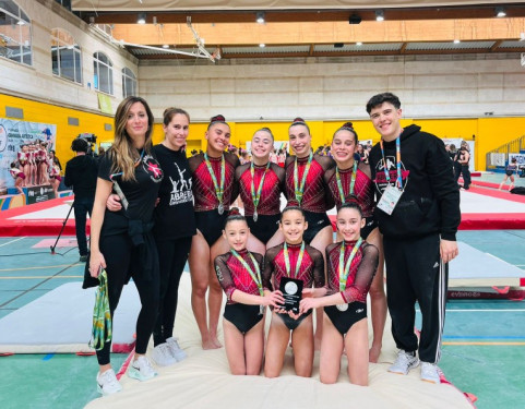 Felicitem el nostre Abrera Gimnàstic Club pel seu darrer èxit assolit com a subcampiones de la Lliga Nacional Iberdrola de Gimnàstica Artística. Moltes felicitats!