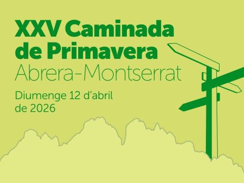 XXV Caminada de Primavera Abrera-Montserrat