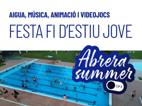 La Piscina d'Estiu Municipal acollirà el proper dissabte 5 de setembre a la nit la Festa Fi d’Estiu Jove amb música, animació i bany lliure!