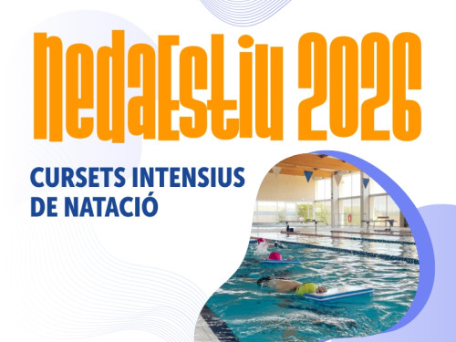 Abrera amb l'esport! Aquest dimarts 21 de maig s'obren les inscripcions dels cursets de natació intensius NedaEstiu al Centre Aquàtic Municipal (CAM)