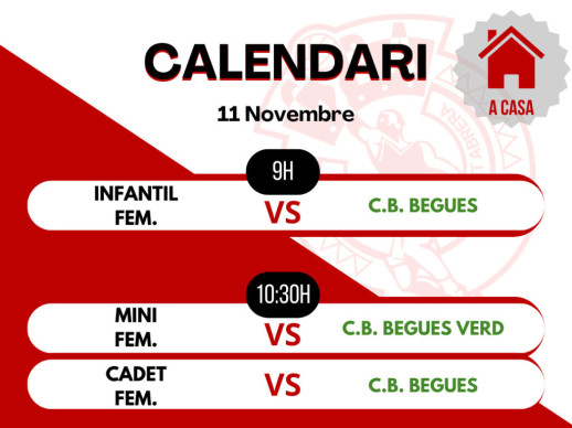 Partits cap de setmana Club Bàsquet Abrera 11 i 12 de novembre de 2023_1