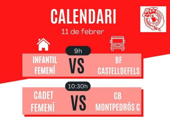 Partits CB Abrera 11 febrer 2023 Local