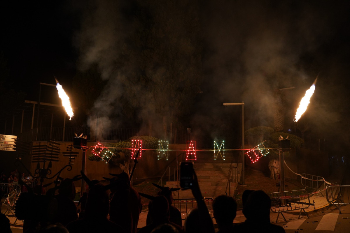 Festa Major d'Abrera 2023: Tronada i Correfoc amb Bram de Foc