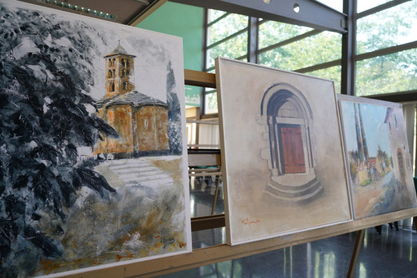 Pintem Abrera! Gran èxit de participació en la 47a edició del Concurs de Pintura Ràpida Vila d’Abrera, amb una trentena de participants!