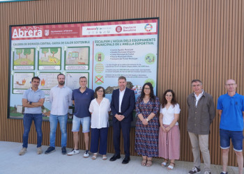 Visitem i donem a conèixer la nova caldera de biomassa central i xarxa de calor de la zona esportiva d’Abrera