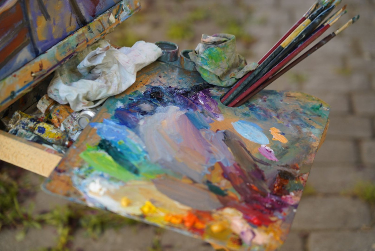 Pintem Abrera! 24 artistes han participat en la 48è Concurs de Pintura Ràpida Vila d’Abrera aquest diumenge 14 de juny