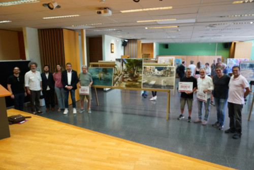 Pintem Abrera! 24 artistes han participat en la 48è Concurs de Pintura Ràpida Vila d’Abrera aquest diumenge 14 de juny