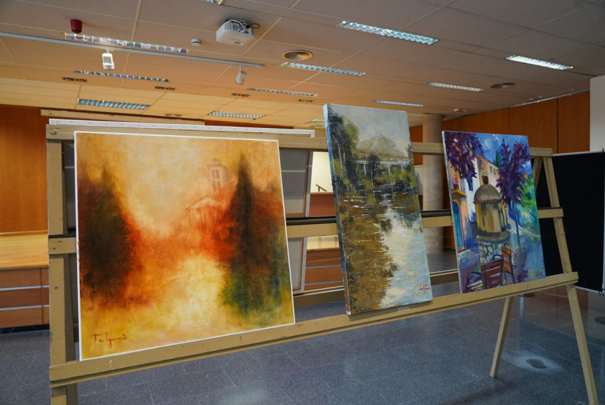 Pintem Abrera! 24 artistes han participat en la 48è Concurs de Pintura Ràpida Vila d’Abrera aquest diumenge 14 de juny