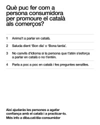 Commemorem el Dia Mundial dels Drets de les Persones Consumidores donant suport a la campanya de la Diputació de Barcelona
