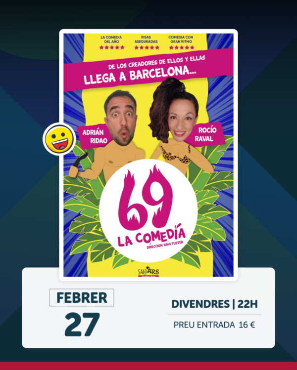 Cicle d'humor d'Abrera 2026 - Adián Ridao i Rocío Raval