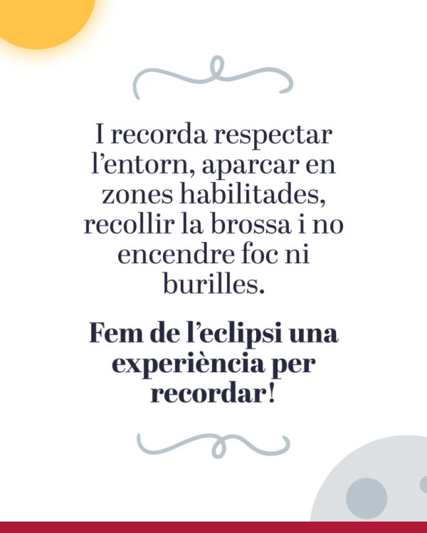 Prepara’t per gaudir amb seguretat de l’eclipsi solar del proper dimecres 12 d’agost!