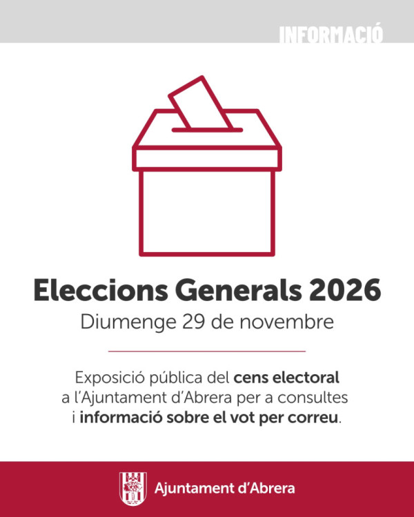 Eleccions Generals 2026