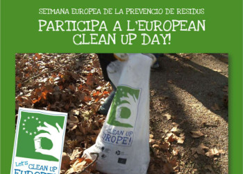 Amb motiu de la Setmana de Prevenció de Residus, organitzem una nova jornada de neteja de l'entorn natural del nostre municipi