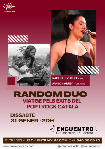 Sala Encuentro - Gener - Random Duo