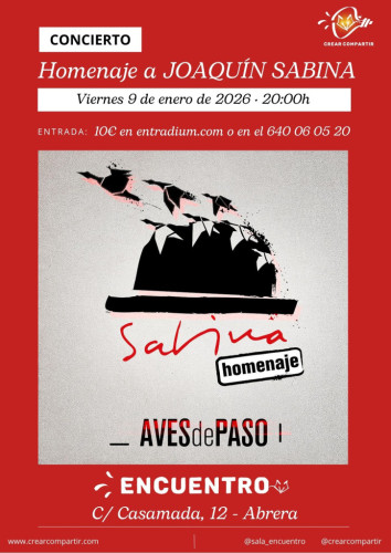 Sala Encuentro - Gener - SabinaTributo