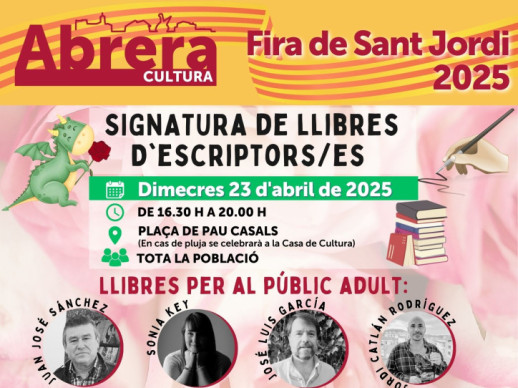 SIGNATURES SANT JORDI 2025 - FIRA