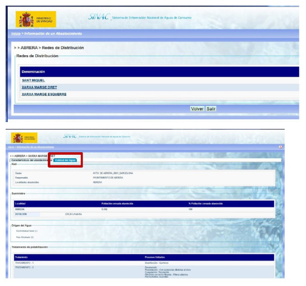 Pàgina Web SINAC