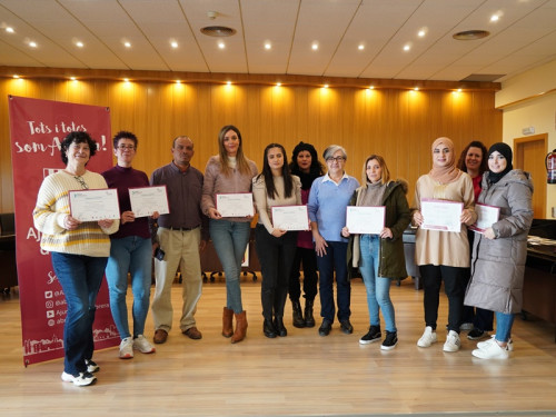 A Abrera apostem per la formació! Lliurem els diplomes acreditatius a l'alumnat de diversos cursos del Departament de Promoció Econòmica. Enhorabona a tothom! Tecnoalimentària. Curs d'Excel Avançat