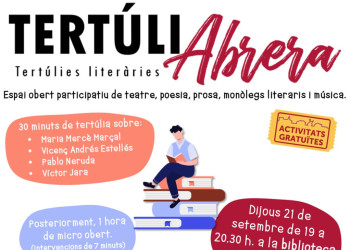 TertúliAbrera. Dijous 21 de setembre de 2023